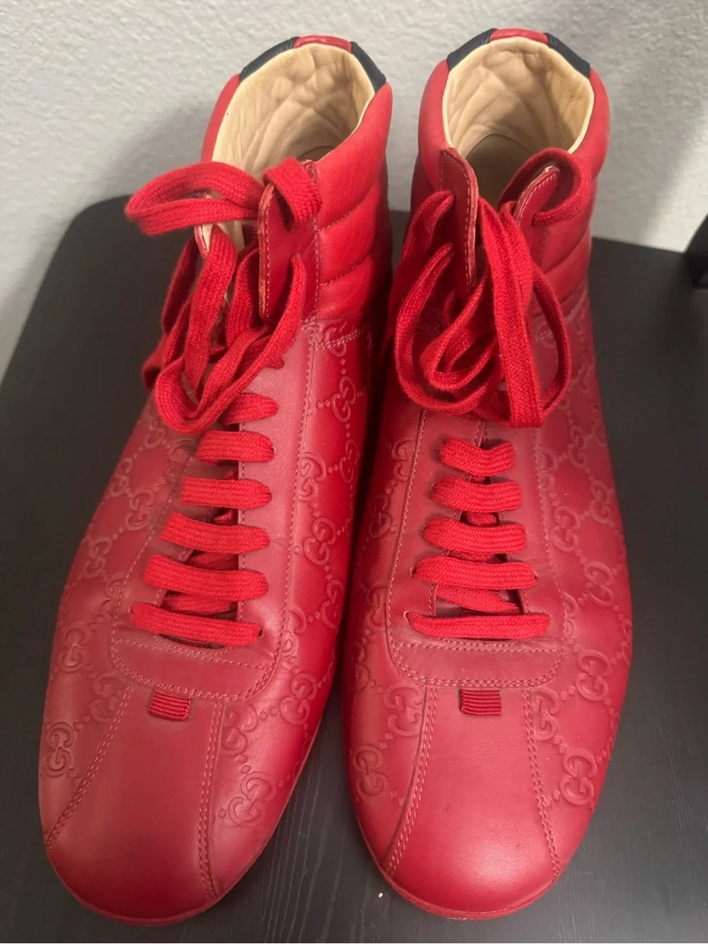 Gucci Signature High Top 'Red'